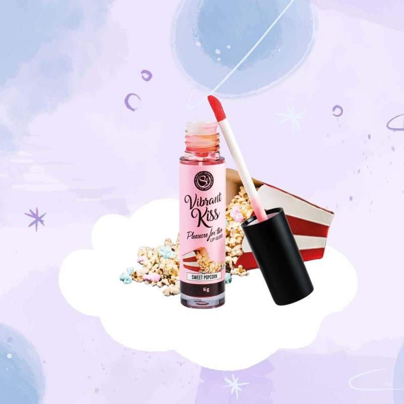 Secretplay Lip Gloss Vibrant Kiss Palomitas Dulces