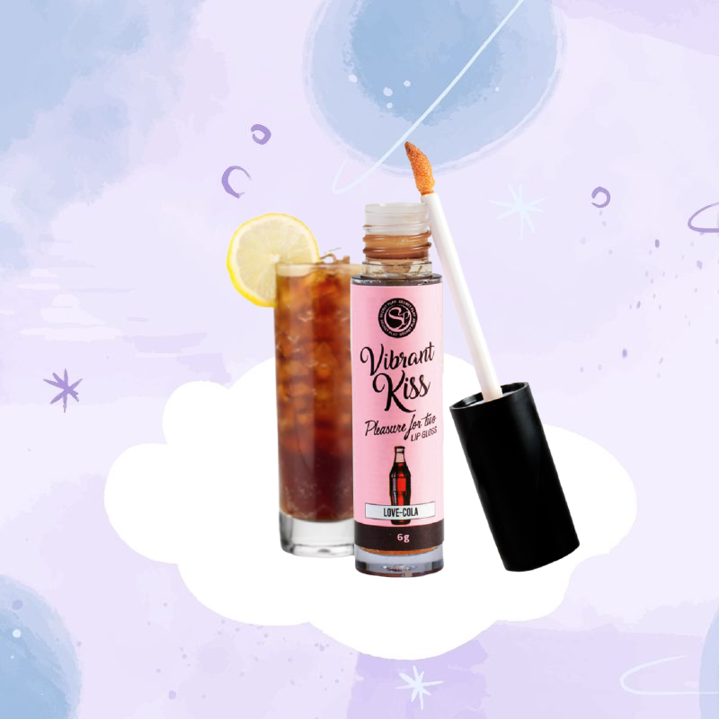 Secretplay Lip Gloss Vibrant Kiss Love Cola