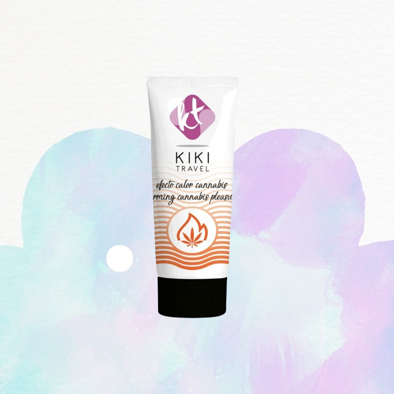 Kiki Travel Lubricante Sabor a Cannabis Efecto Calor Intenso