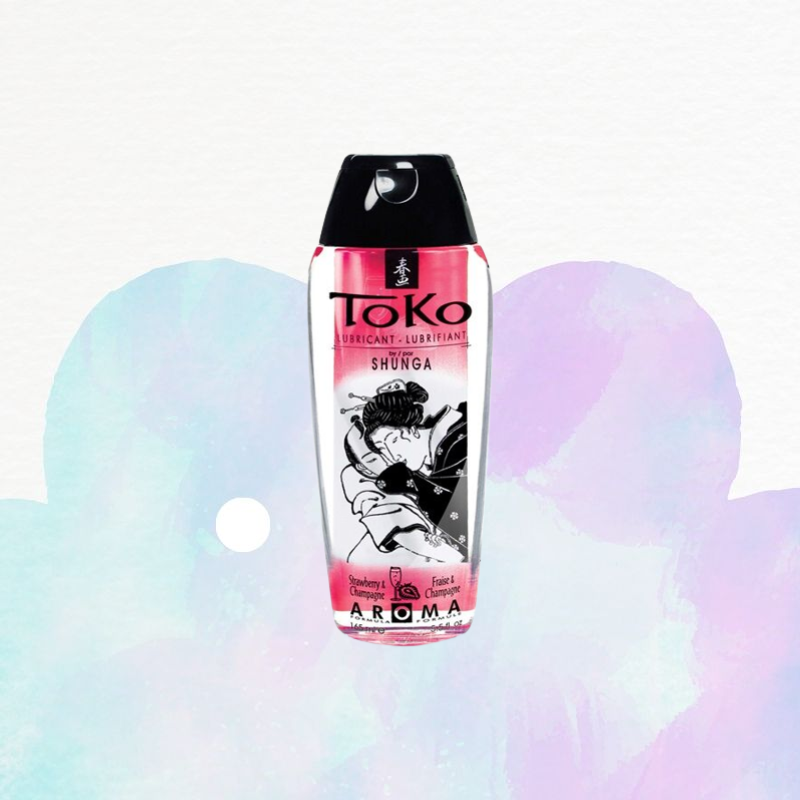 Shunga Lubricante Toko Aroma Fresas con Champán