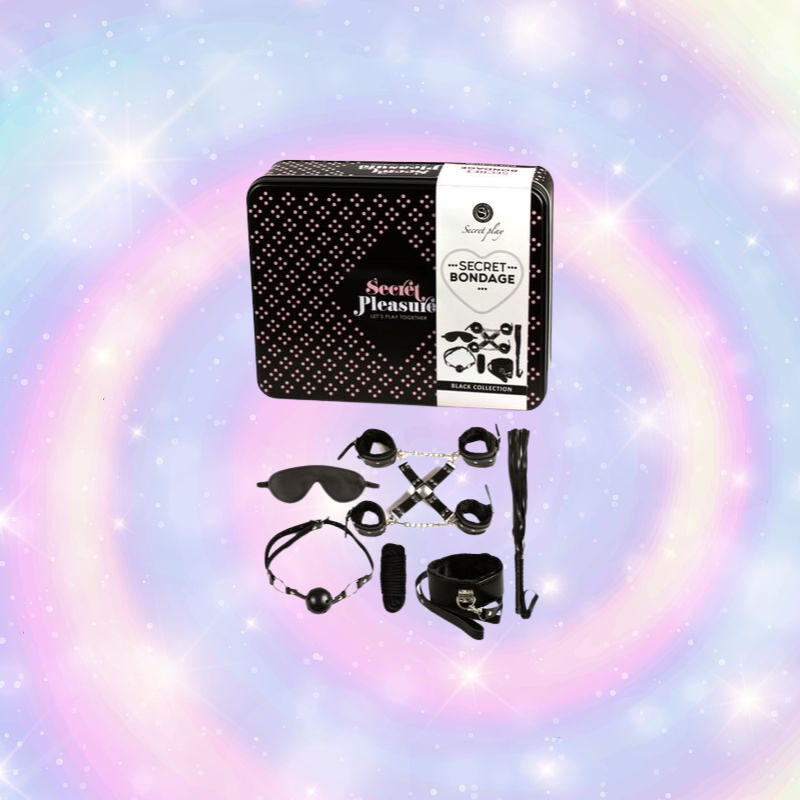 Secret Play BDSM Set 8Pcs Negro