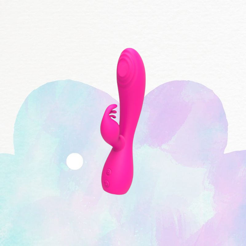 Nalone Magic Stick Vibrador Con Rabbit - Rosa