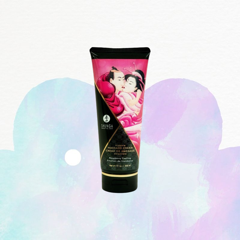 Shunga Crema De Masaje Aroma De Frambuesa