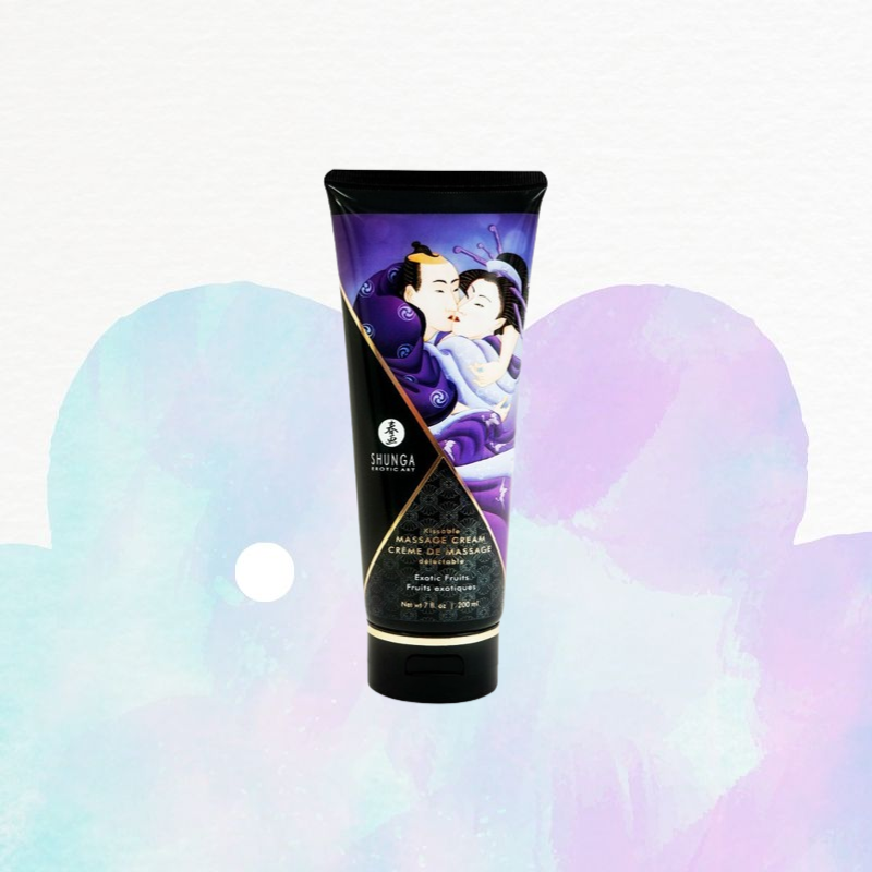 Shunga Crema De Masaje Aroma A Frutas Exóticas