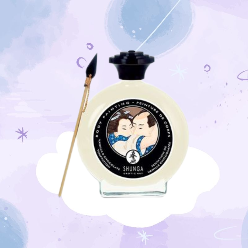 Shunga Pintura Corporal Sabor Chocolate Blanco Y Vainilla