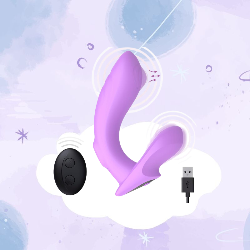 No. Sixteen Vibrador con Pulsacion Punto-G con Control Remoto